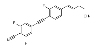 2,6-difluoro-4-[2-(2-fluoro-4-pent-1-enylphenyl)ethynyl]benzonitrile CAS:797048-90-9 manufacturer & supplier