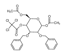 1,6-Di-O-acetyl-2,3-di-O-benzyl-4-O-trichloracetyl-α-D-glucopyranose CAS:79705-89-8 manufacturer & supplier