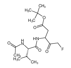 3-((S)-2-Acetylamino-3-methyl-butyrylamino)-5-fluoro-4-oxo-pentanoic acid tert-butyl ester CAS:797057-01-3 manufacturer & supplier