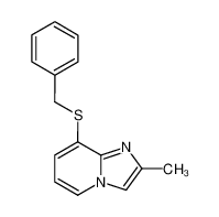 2-methyl-8-((phenylmethyl)thio)imidazo(1,2-a)pyridine CAS:79707-37-2 manufacturer & supplier