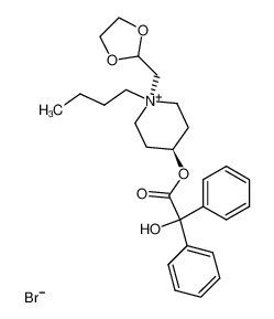 trans 4-benziloyloxy-1-n-butyl-1-(1,3-dioxolan-2-ylmethyl)-1-methylpiperidinium bromide CAS:79708-73-9 manufacturer & supplier