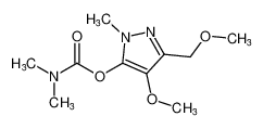 4-methoxy-3-(methoxymethyl)-1-methyl-1H-pyrazol-5-yl dimethylcarbamate CAS:79711-83-4 manufacturer & supplier