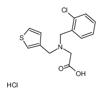 N-(2-chlorobenzyl)-N-(thiophen-3-ylmethyl)glycine hydrochloride CAS:79714-04-8 manufacturer & supplier