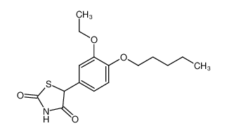 5-(3-ethoxy-4-n-pentyloxyphenyl)thiazolidine-2,4-dione CAS:79714-31-1 manufacturer & supplier