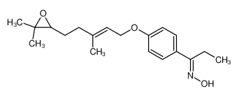 1-{4-[(E)-5-(3,3-Dimethyl-oxiranyl)-3-methyl-pent-2-enyloxy]-phenyl}-propan-1-one oxime CAS:79727-81-4 manufacturer & supplier