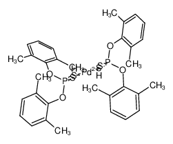 Bis[[O,O'-bis(dimethyl-2,6 phenyl)-dithiophosphato]-S,S']palladium CAS:79730-61-3 manufacturer & supplier