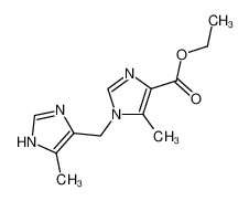 1-((4-methyl-5-imidazolyl)methyl)-5-methyl-4-carbethoxyethylimidazole CAS:79731-13-8 manufacturer & supplier