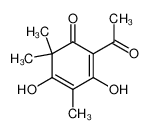 2-acetyl-3,5-dihydroxy-4,6,6-trimethylcyclohexa-2,4-dienone CAS:79740-05-9 manufacturer & supplier