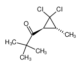 trans-1-(2,2-dimethylpropanoyl)-2,2-dichloro-3-methylcyclopropane CAS:79743-43-4 manufacturer & supplier