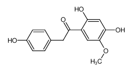 1-(2,4-dihydroxy-5-methoxyphenyl)-2-(4'-hydroxyphenyl)ethanone CAS:79744-58-4 manufacturer & supplier