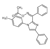 2-(α-(Acetoxyimino)benzyl)-4-phenyl-1-(p-tolyl)imidazol CAS:79750-82-6 manufacturer & supplier