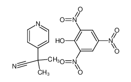 Picric acid; compound with 2-methyl-2-pyridin-4-yl-propionitrile CAS:79757-54-3 manufacturer & supplier