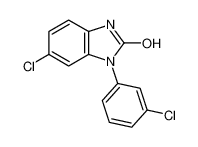 5-chloro-3-(3-chlorophenyl)-1H-benzimidazol-2-one CAS:79759-80-1 manufacturer & supplier