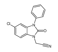 2-oxo-3-phenyl-5-chloro-benzimidazolin-1-acetonitrile CAS:79759-91-4 manufacturer & supplier