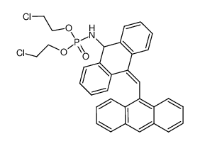 (10-Anthracen-9-ylmethylene-9,10-dihydro-anthracen-9-yl)-phosphoramidic acid bis-(2-chloro-ethyl) ester CAS:79760-79-5 manufacturer & supplier