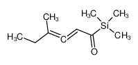 4-methyl-2,3-hexadienoyltrimethylsilane CAS:79761-39-0 manufacturer & supplier