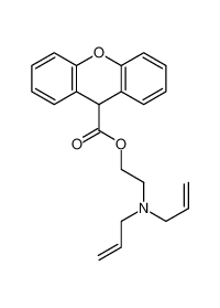 2-(diallylamino)ethyl 9H-xanthene-9-carboxylate CAS:79763-42-1 manufacturer & supplier