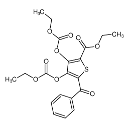 ethyl 5-benzoyl-3,4-bis((ethoxycarbonyl)oxy)thiophene-2-carboxylate CAS:79764-02-6 manufacturer & supplier