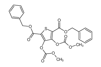 dibenzyl 3,4-bis((methoxycarbonyl)oxy)thiophene-2,5-dicarboxylate CAS:79766-59-9 manufacturer & supplier