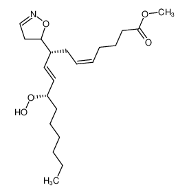 methyl (5Z,8R,9E,11S)-8-(4,5-dihydro-5-isoxazolyl)-11-hydroperoxy-5,9-heptadecadienoate CAS:79768-78-8 manufacturer & supplier