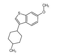 3-(4-methylcyclohexyl)-6-methoxy-benzothiophene CAS:797749-29-2 manufacturer & supplier