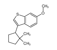 3-(2,2-dimethylcyclopentyl)-6-methoxybenzothiophene CAS:797749-31-6 manufacturer & supplier