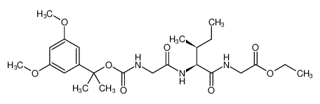 ethyl (((2-(3,5-dimethoxyphenyl)propan-2-yl)oxy)carbonyl)glycyl-L-isoleucylglycinate CAS:79775-12-5 manufacturer & supplier