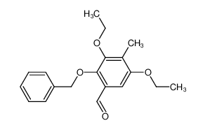 2-benzyloxy-3,5-diethoxy-4-methylbenzaldehyde CAS:797762-97-1 manufacturer & supplier