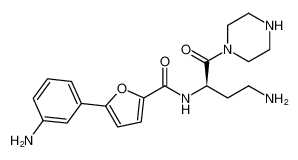 (R)-N-(4-amino-1-oxo-1-(piperazin-1-yl)butan-2-yl)-5-(3-aminophenyl)furan-2-carboxamide CAS:797770-15-1 manufacturer & supplier