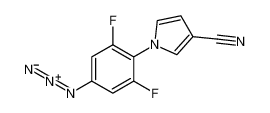 1H-Pyrrole-3-carbonitrile, 1-(4-azido-2,6-difluorophenyl)- CAS:797783-59-6 manufacturer & supplier