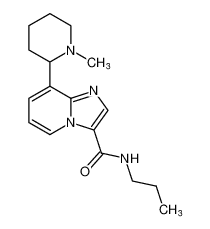 8-(1-methylpiperidin-2-yl)-N-propylimidazo[1,2-a]pyridine-3-carboxamide CAS:797786-18-6 manufacturer & supplier