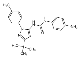 1-(4-aminophenyl)-3-(3-tert-butyl-1-p-tolyl-1H-pyrazol-5-yl)urea CAS:797792-92-8 manufacturer & supplier