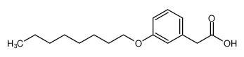 Benzeneacetic acid, 3-(octyloxy)- CAS:79785-50-5 manufacturer & supplier