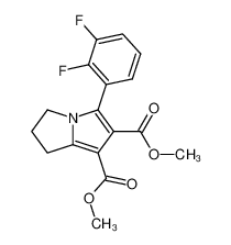 dimethyl 2,3-dihydro-5-(2,3-difluorophenyl)-1H-pyrrolizine-6,7-dicarboxylate CAS:79787-13-6 manufacturer & supplier