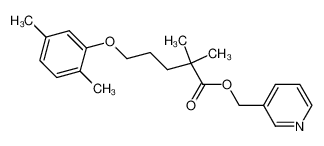 5-(2,5-dimethylphenoxy)-2,2-dimethylpentanoic acid, 3-pyridinyl methyl ester CAS:79791-30-3 manufacturer & supplier