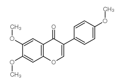 6,7-dimethoxy-3-(4-methoxyphenyl)chromen-4-one CAS:798-61-8 manufacturer & supplier