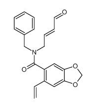 6-Vinyl-benzo[1,3]dioxole-5-carboxylic acid benzyl-((E)-4-oxo-but-2-enyl)-amide CAS:79809-10-2 manufacturer & supplier