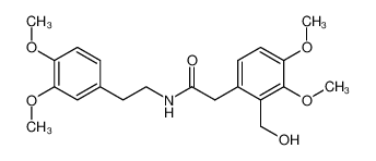 N-[2-(3,4-dimethoxyphenyl)ethyl](3,4-dimethoxy-2-hydroxymethyl)-phenylacetamide CAS:79809-15-7 manufacturer & supplier