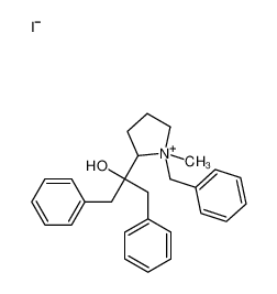 2-(1-benzyl-1-methylpyrrolidin-1-ium-2-yl)-1,3-diphenylpropan-2-ol,iodide CAS:79820-06-7 manufacturer & supplier