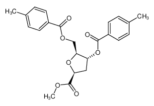 1-(carbomethoxy)-2-deoxy-3,5-di-O-p-toluoyl-β-L-erythropentofuranose CAS:79827-74-0 manufacturer & supplier