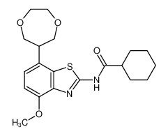 cyclohexanecarboxylic acid (7-[1,4]dioxepan-6-yl-4-methoxy-benzothiazol-2-yl)-amide CAS:798532-92-0 manufacturer & supplier