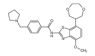 N-(7-[1,4]Dioxepan-6-yl-4-methoxy-benzothiazol-2-yl)-4-pyrrolidin-1-ylmethyl-benzamide CAS:798533-21-8 manufacturer & supplier