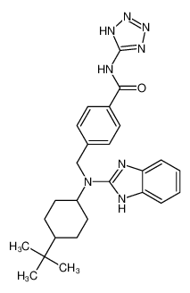 4-(((1H-benzo[d]imidazol-2-yl)(4-(tert-butyl)cyclohexyl)amino)methyl)-N-(1H-tetrazol-5-yl)benzamide CAS:798536-39-7 manufacturer & supplier