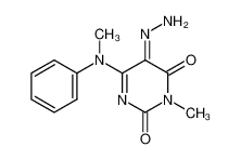 3-methyl-6-(methylphenylamino)pyrimidine-2,4,5(3H)-trione-5-hydrazone CAS:79854-13-0 manufacturer & supplier