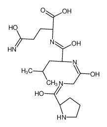 (2S)-5-amino-2-[[(2S)-4-methyl-2-[[2-[[(2S)-pyrrolidine-2-carbonyl]amino]acetyl]amino]pentanoyl]amino]-5-oxopentanoic acid CAS:798540-26-8 manufacturer & supplier