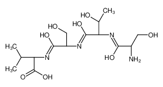 (2S)-2-[[(2S)-2-[[(2S,3R)-2-[[(2S)-2-amino-3-hydroxypropanoyl]amino]-3-hydroxybutanoyl]amino]-3-hydroxypropanoyl]amino]-3-methylbutanoic acid CAS:798540-76-8 manufacturer & supplier