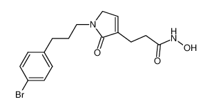 3-{1-[3-(4-bromo-phenyl)-propyl]-2-oxo-2,5-dihydro-1H-pyrrol-3-yl}-N-hydroxy-propionamide CAS:798543-28-9 manufacturer & supplier