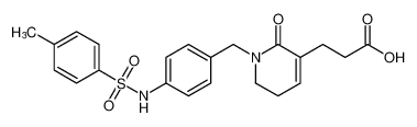 3-(1-(4-((4-methylphenyl)sulfonamido)benzyl)-2-oxo-1,2,5,6-tetrahydropyridin-3-yl)propanoic acid CAS:798543-71-2 manufacturer & supplier