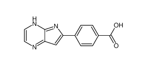 Benzoic acid, 4-(4H-pyrrolo[2,3-b]pyrazin-6-yl)- CAS:798544-41-9 manufacturer & supplier