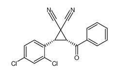 rel-(2R,3S)-2-benzoyl-3-(2,4-dichlorophenyl)cyclopropane-1,1-dicarbonitrile CAS:798546-90-4 manufacturer & supplier